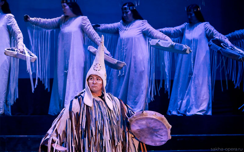 Национальную якутскую оперу «Ньургун Боотур»  впервые увидели казахстанкие зрители